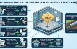 basement smells infographics