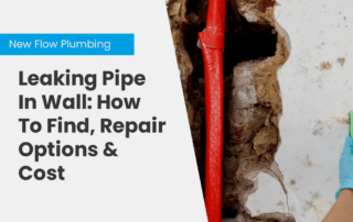 Leaking Pipe In Wall: How To Find, Repair Options & Cost