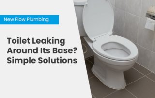 Toilet Leaking Around Its Base