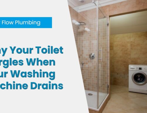 Why Your Toilet Gurgles When Your Washing Machine Drains