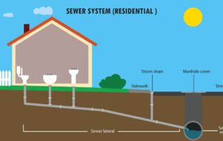 trenchless sewer repair work